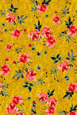 小碎花印花华亿平台图片