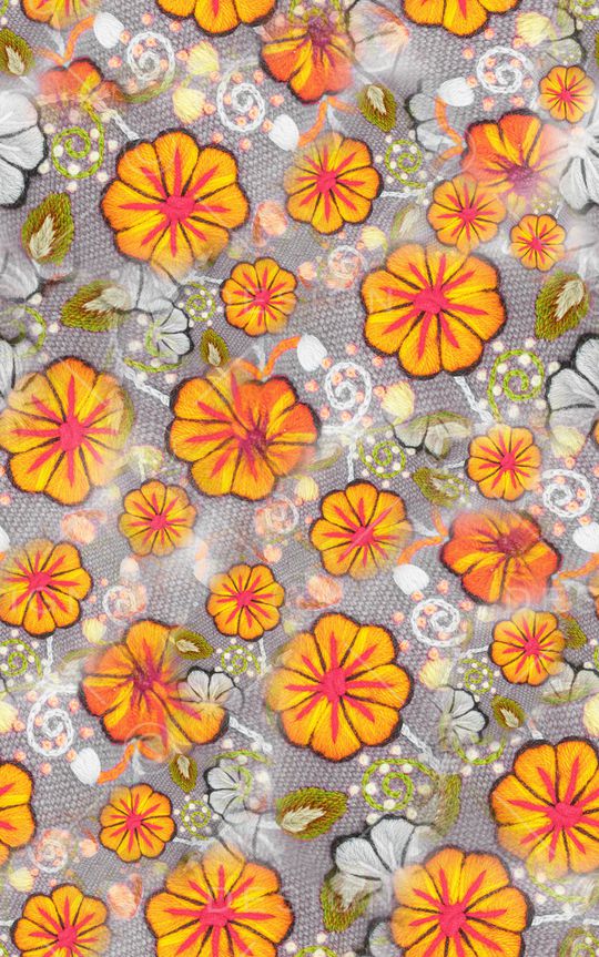 线条印花华亿平台图片