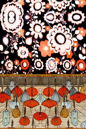 数码华亿平台印花华亿平台图片