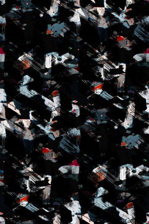 抽象印花华亿平台图片