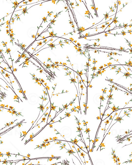 小碎花印花华亿平台图片