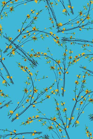 小碎花印花华亿平台图片