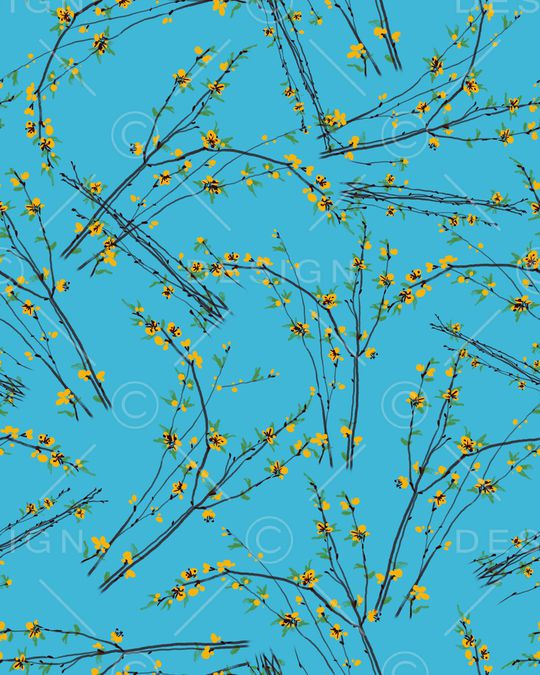 小碎花印花华亿平台图片