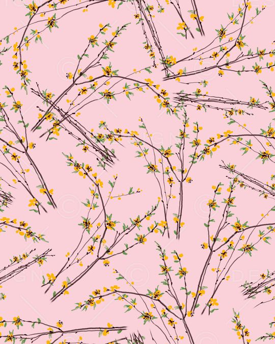 小碎花印花华亿平台图片