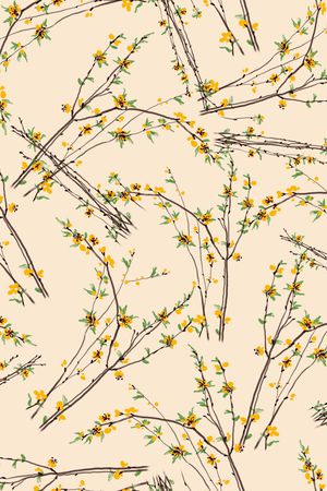 小碎花印花华亿平台图片