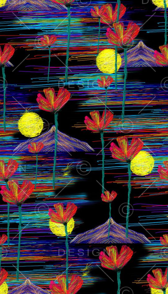 卡通印花华亿平台图片