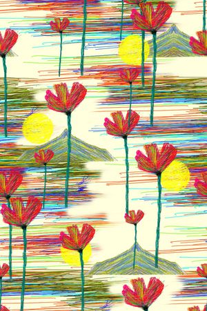 卡通印花华亿平台图片