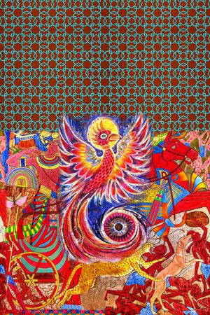 民族风印花华亿平台图片