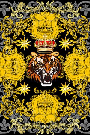 老虎印花华亿平台图片