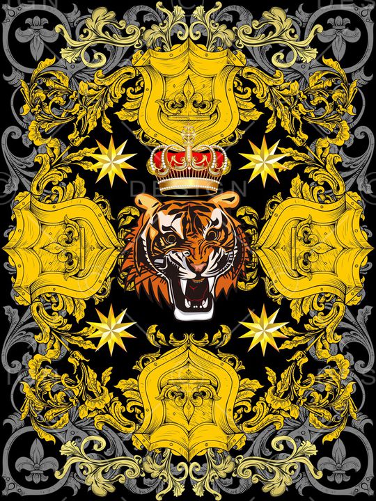 老虎印花华亿平台图片