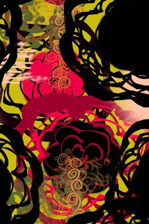 线条印花华亿平台图片