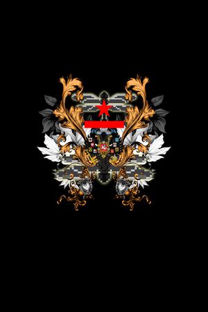 抽象印花华亿平台图片