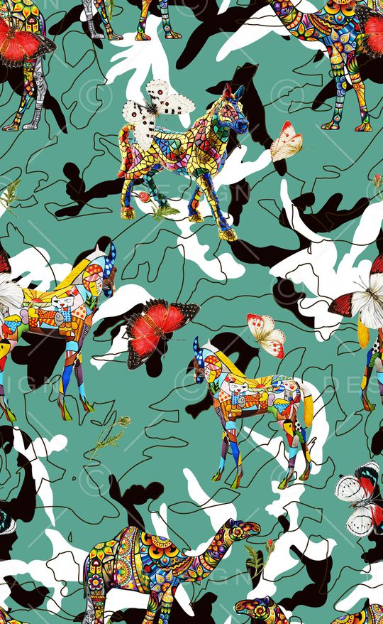 中国风印花华亿平台图片