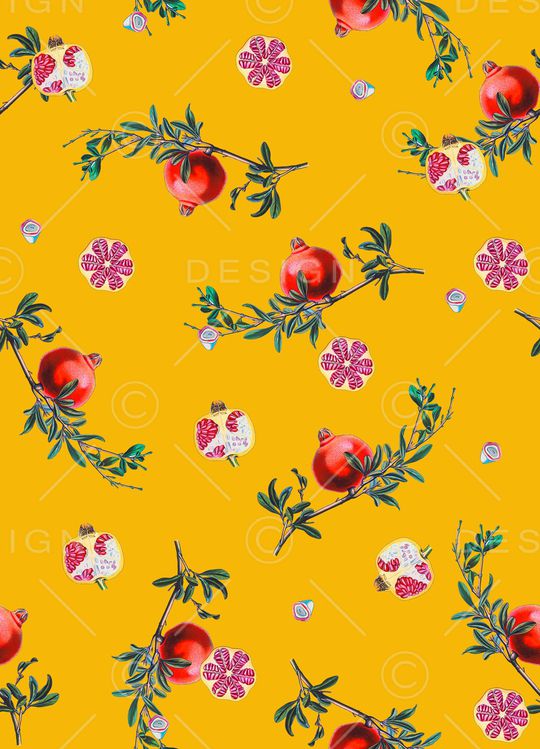 石榴印花华亿平台图片