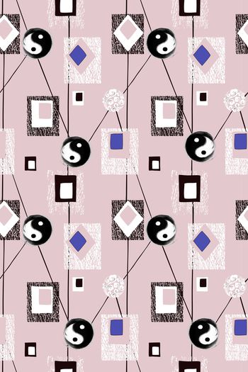 1060060-简约几何线条中国风