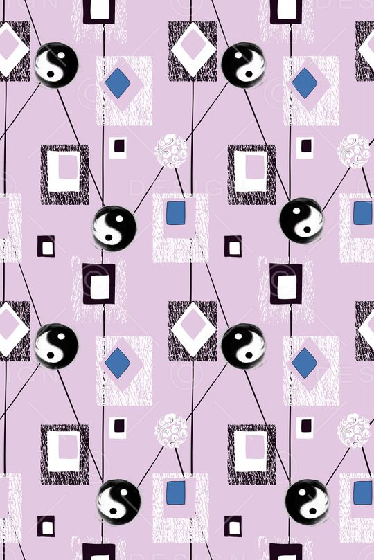 抽象印花华亿平台图片