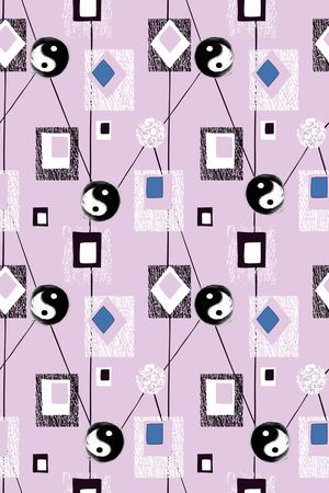 抽象印花华亿平台图片