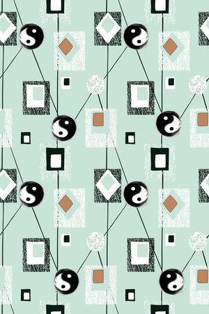 抽象印花华亿平台图片