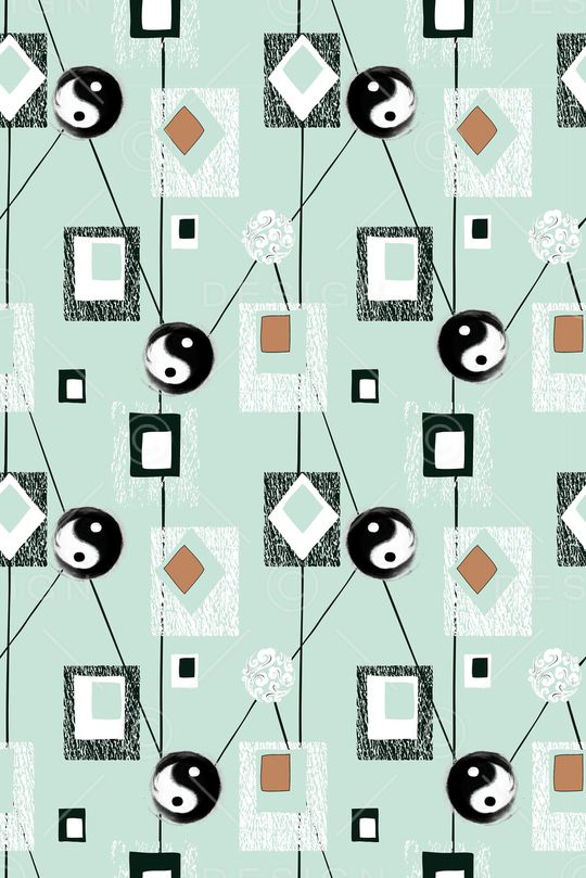 抽象印花华亿平台图片