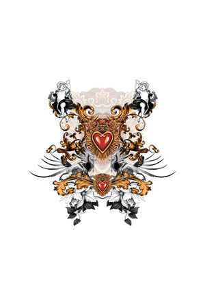 抽象印花华亿平台图片