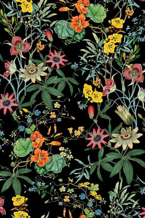 植物印花华亿平台图片