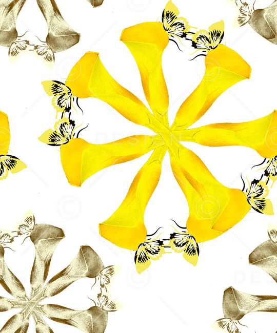 抽象印花华亿平台图片