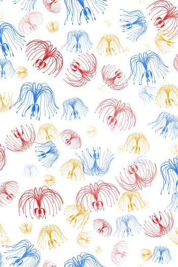 植物印花华亿平台图片