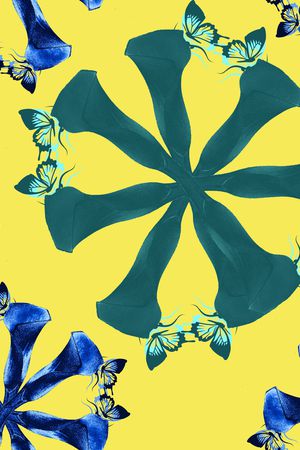 抽象印花华亿平台图片