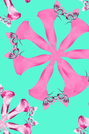 抽象印花华亿平台图片