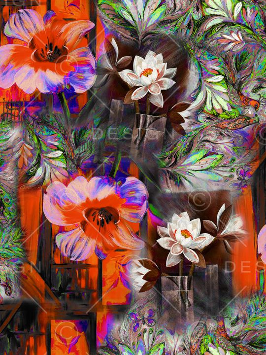 大花印花华亿平台图片