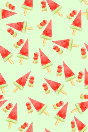 西瓜印花华亿平台图片