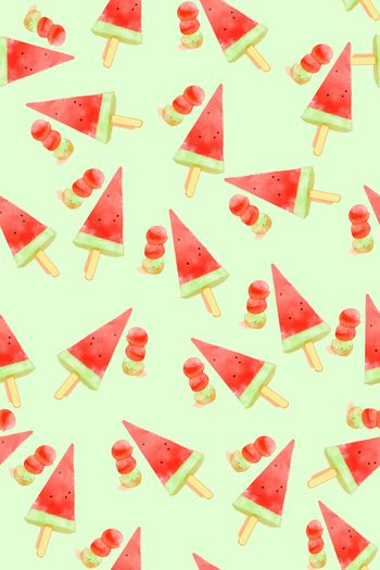 西瓜印花华亿平台图片