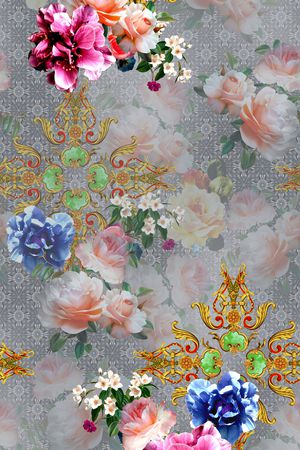 民族风印花华亿平台图片