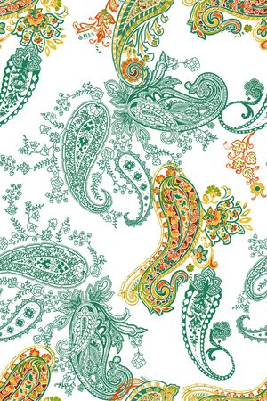 佩斯利印花华亿平台图片