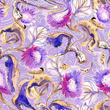 1060612-液化水彩抽象符号花卉-2