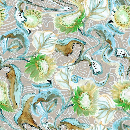 民族风印花华亿平台图片