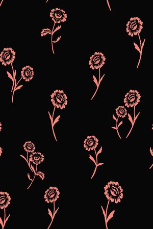 连衣裙印花华亿平台图片