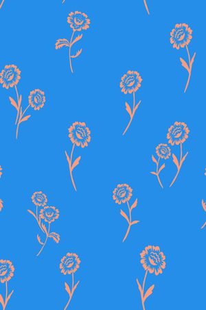 连衣裙印花华亿平台图片