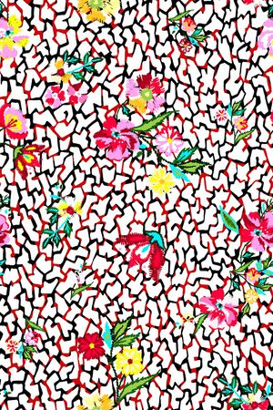 抽象印花华亿平台图片