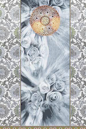 民族风印花华亿平台图片