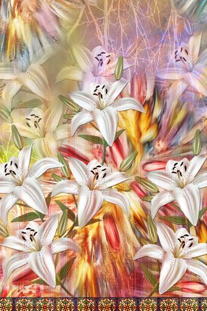 定位花印花华亿平台图片