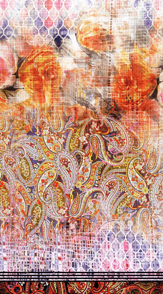 民族风印花华亿平台图片