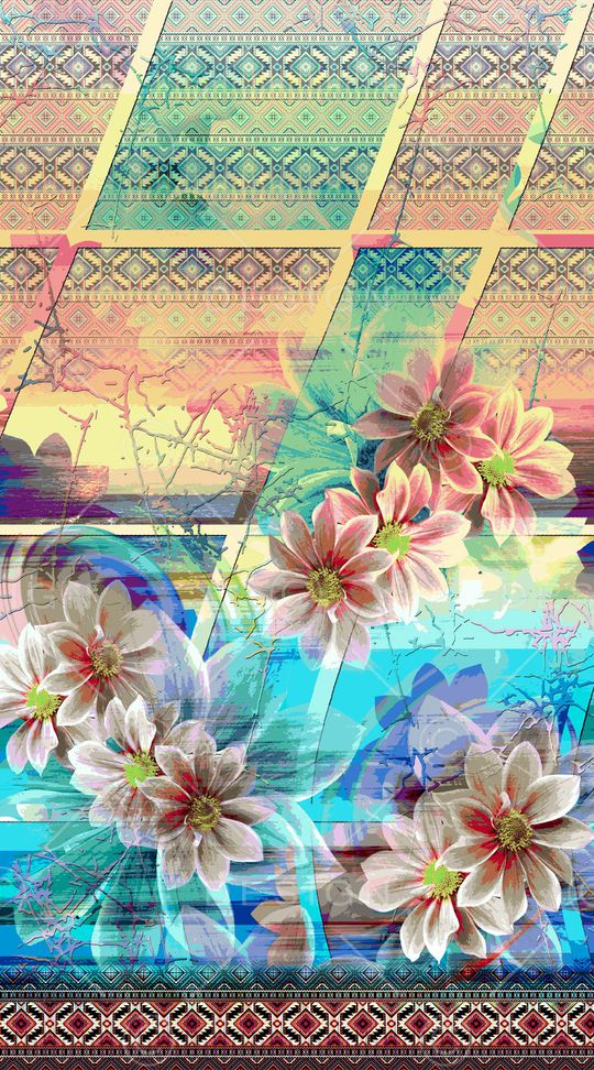 民族风印花华亿平台图片