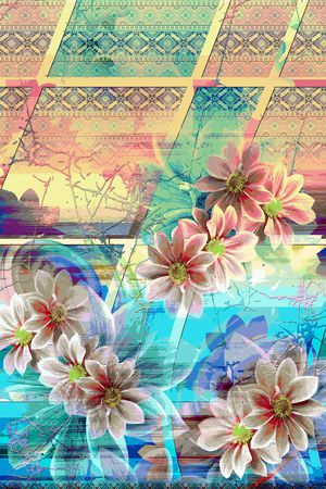 民族风印花华亿平台图片