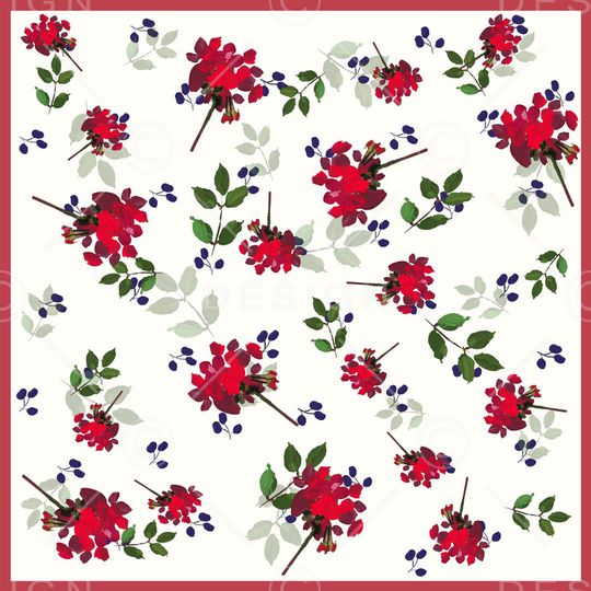 小碎花印花华亿平台图片