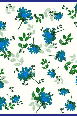 小碎花印花华亿平台图片