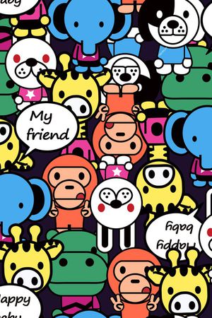 卡通印花华亿平台图片