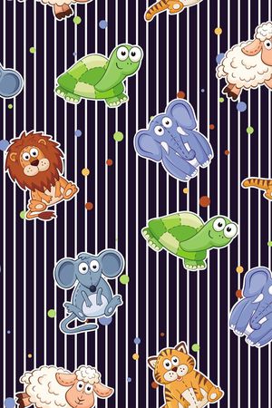 卡通印花华亿平台图片