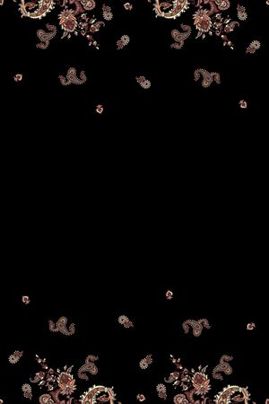 佩斯利印花华亿平台图片