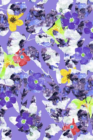 抽象印花华亿平台图片